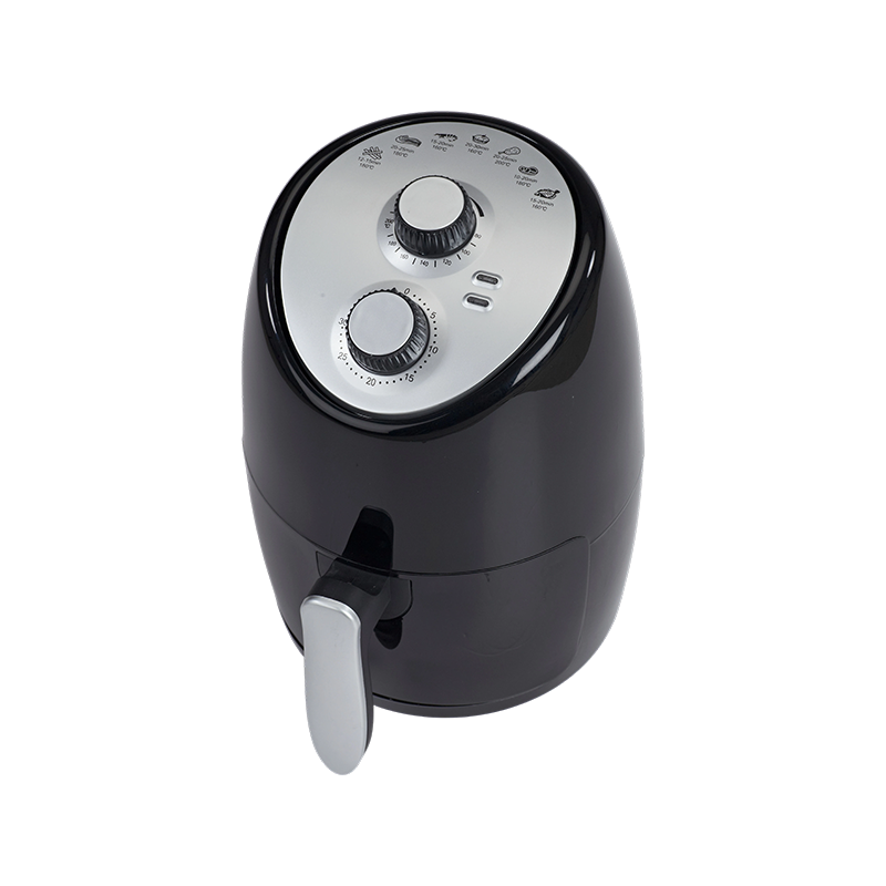 Mini freidora de aire con control de dial retro AF-2001 Mini freidora de aire con control de dial retro AF-2001