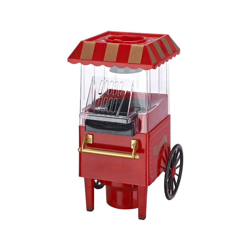 Mini máquina para hacer palomitas de maíz en forma de carrito de 1200 W para el hogar