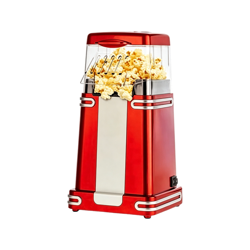 Mini máquina para hacer palomitas de maíz con aire retro de 900 W