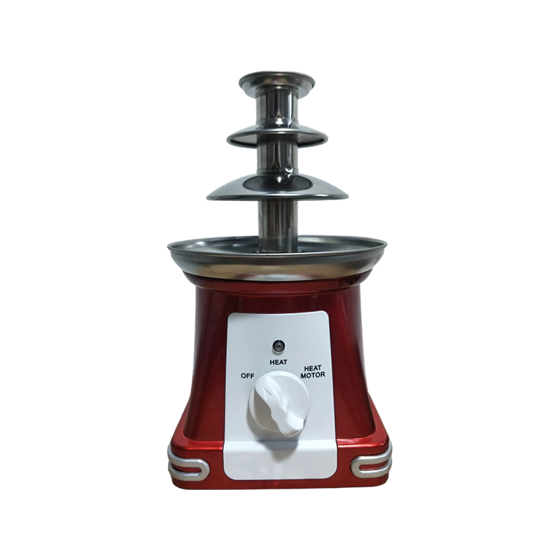 Fabricante de chocolate retro con base cuadrada roja YHL-1722
